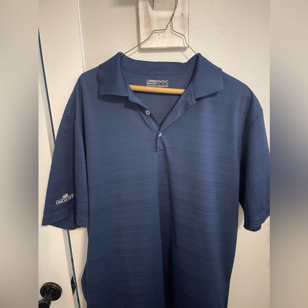 Men’s Nike Golf Fit Dry Polo Short Sleeve Size Large